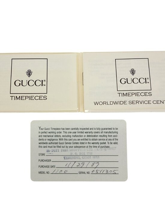 Gucci 11/12 Change Bezel Chameleon Quartz Watch SS 155861 main image 13